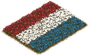 Flowerbed Flag: Netherlands